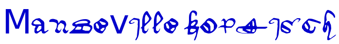 Mandeville koptisch フォント
